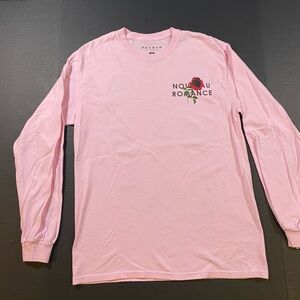 PacSun LA Pink “Nouveau Romance”Long Sleeve Graphic Shirt